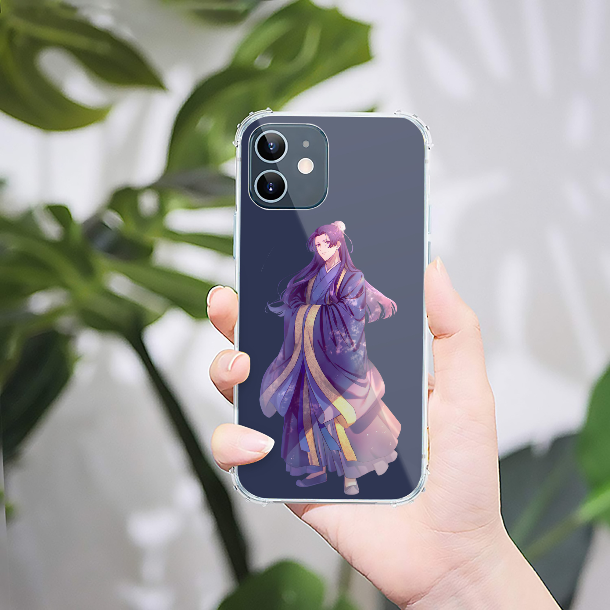 （画像用） 薬屋のひとりごと The Apothecary Diaries 【iPhone 12シリーズ対応】透明スマホケース（クリアソフトケース）